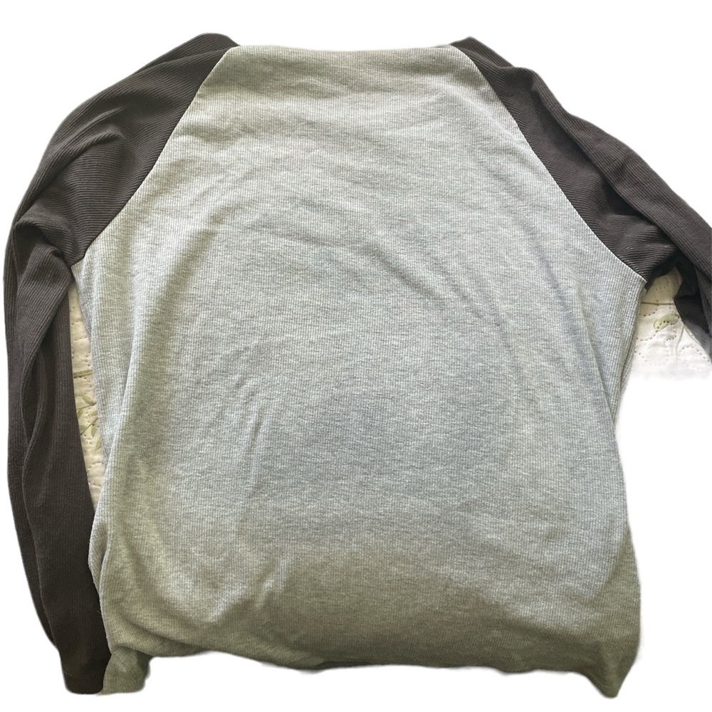 women’s off the shoulder color block long sleeve